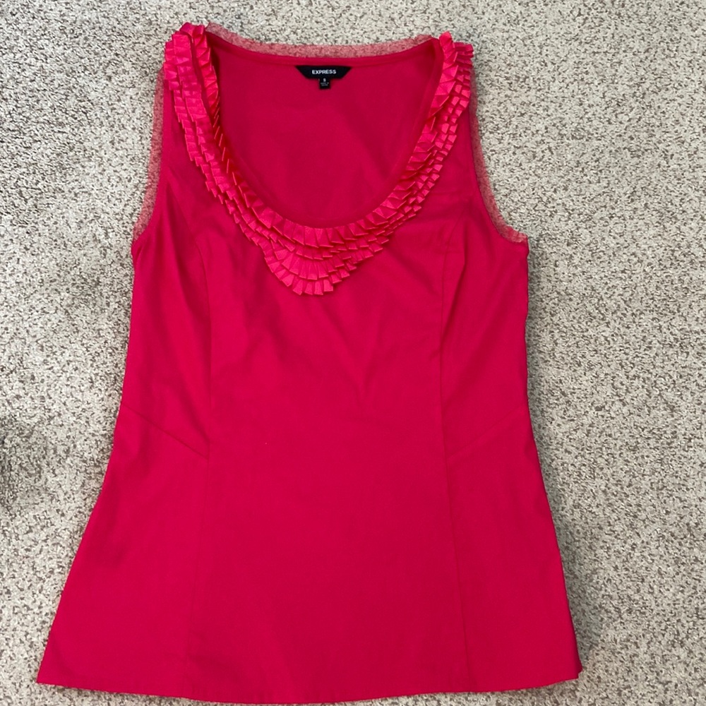 EXPRESS Sleeveless Blouse, Size Small